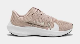 Air Zoom Pegasus 40 Womens Running Shoes (Pink/White)