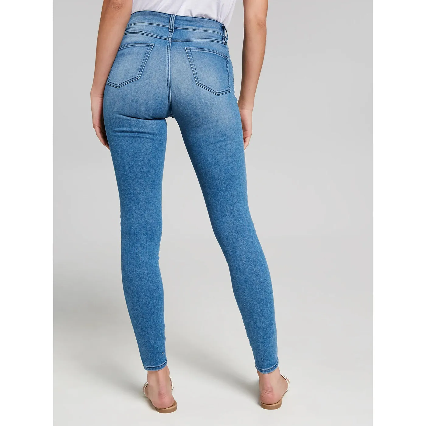 & Extra High Rise Skinny Jeans