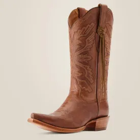 Ariat Tan Martina Snip Toe Western Boots for Women