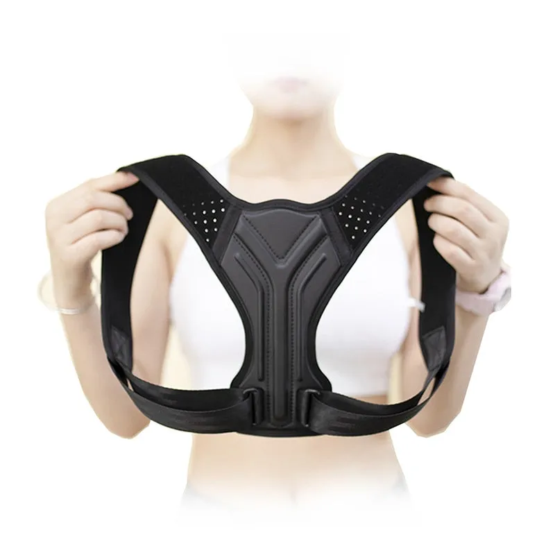 Back Posture Corrector Corset Clavicle Spine Adjustable Support Belt