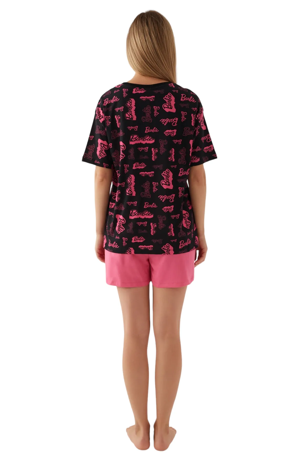 Barbie Black Women's Shorts Set