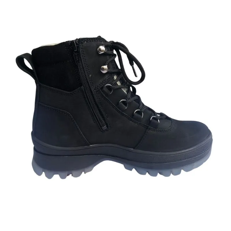 Bos. & Co. Dias Black Waterproof Women's Ankle Boots