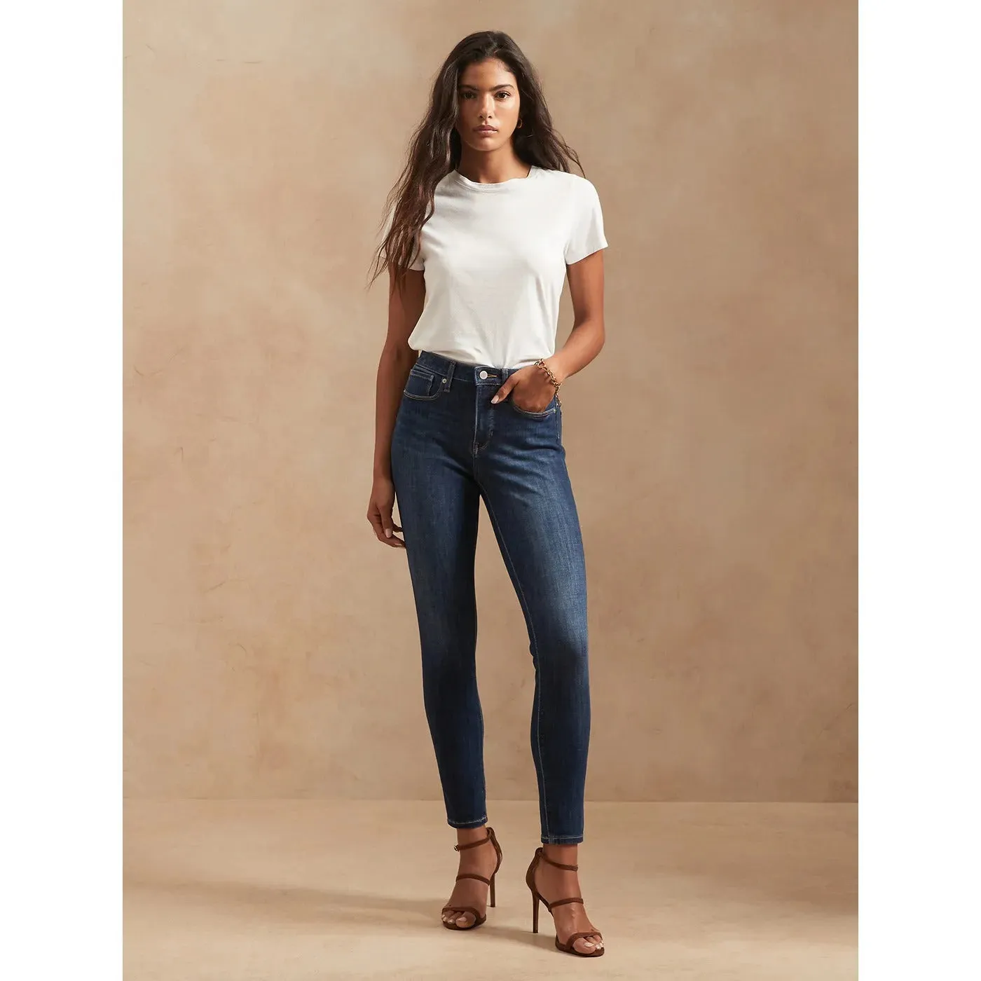 BR Mid Rise Curvy Skinny Jeans