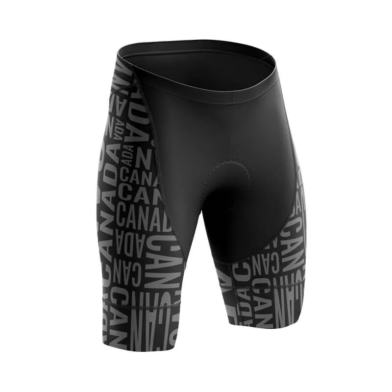 Canada Day Bib & Shorts (BLACK)