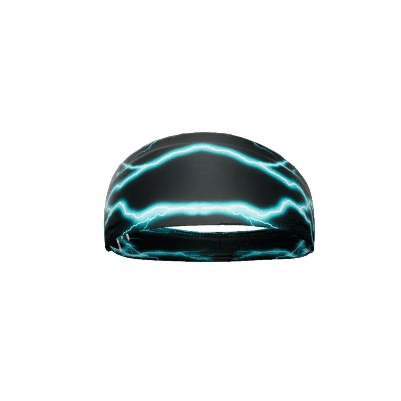 Cyan Lightning Headband