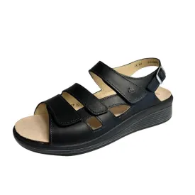 Finn Comfort Pinto Black Women's Sandals