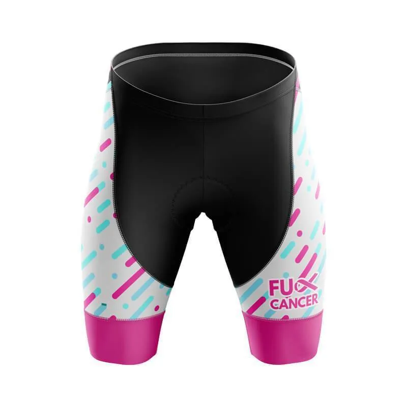 FU Cancer V2 Bib & Shorts ( Pink )