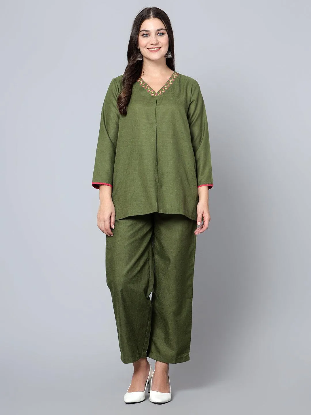 Green Co-ord Set