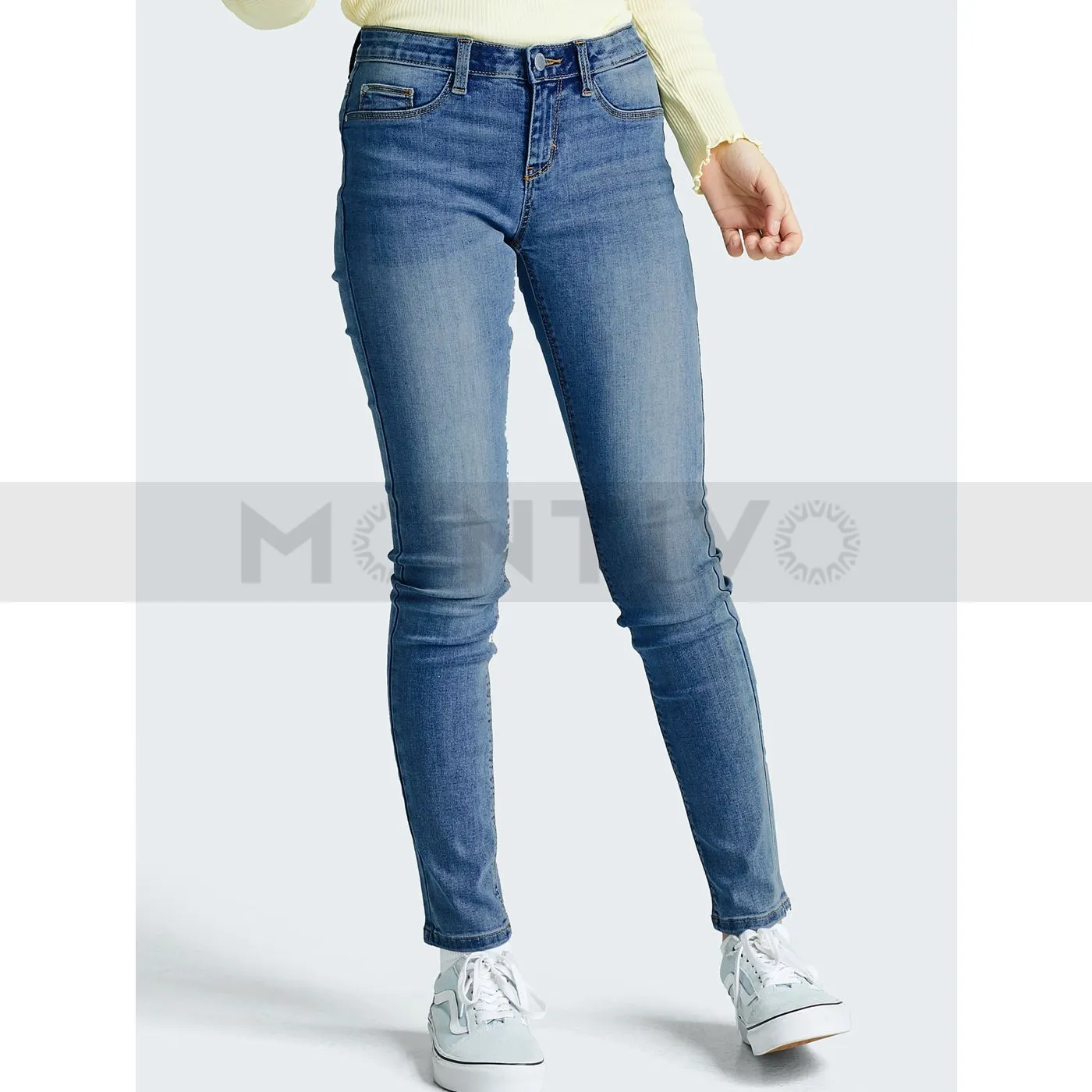 High Waist Blue Harper Jeans