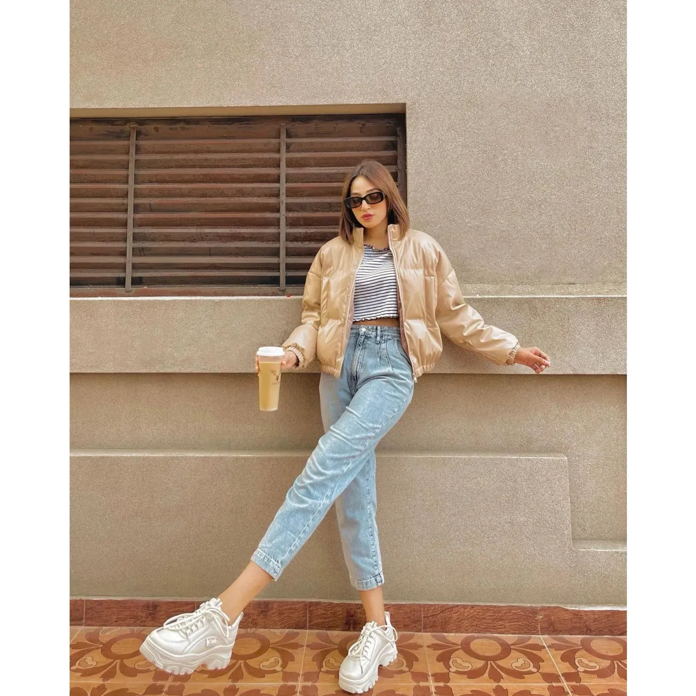 HM Light Blue Slouchy Mom Jeans