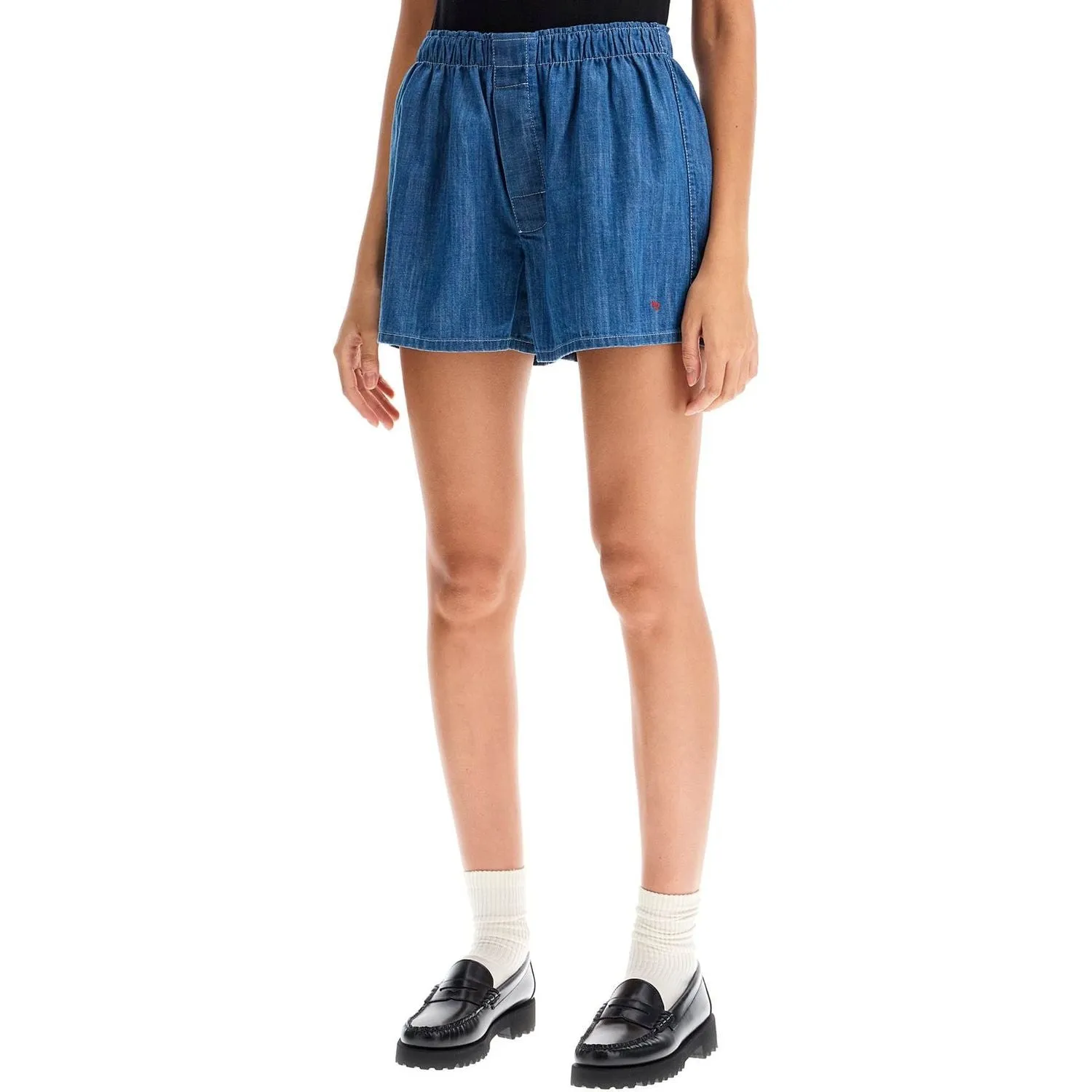 Homme Girls chambray shorts