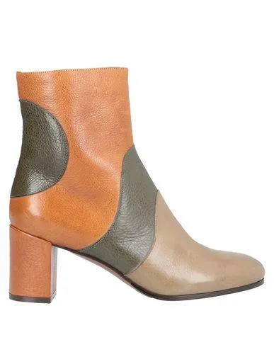 L' Autre Chose Women Ankle boots Khaki 4 UK