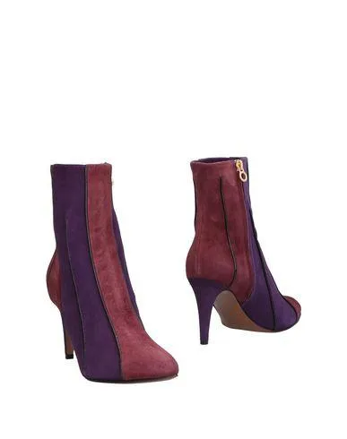 L' Autre Chose Women Ankle boots Purple 4.5 UK