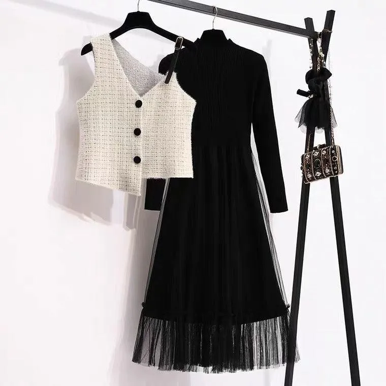 Leister Dress and Cape