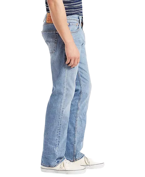 Levi's 505 Light Blue Regular-Fit Men's Jeans