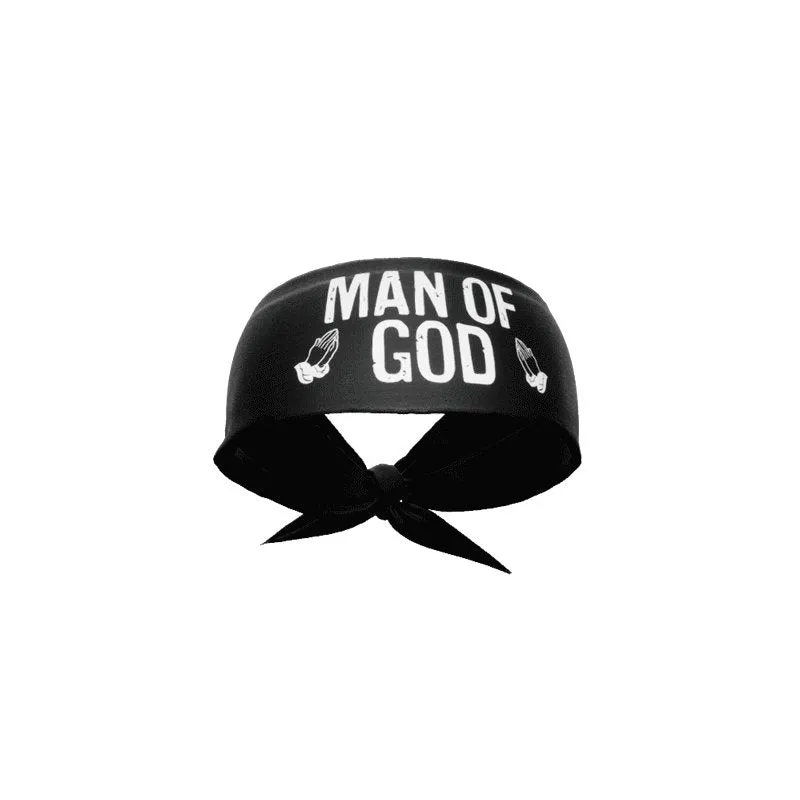 Man of God Tie Headband