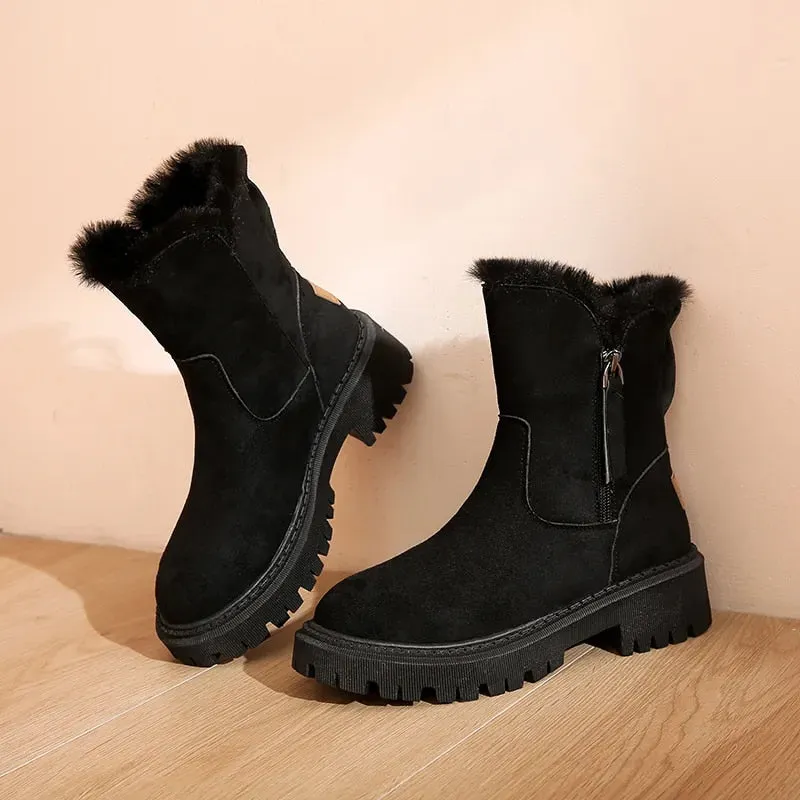 OCW Orthopedic Women Boots Arch Support Warm Comfortable Ankle Boots