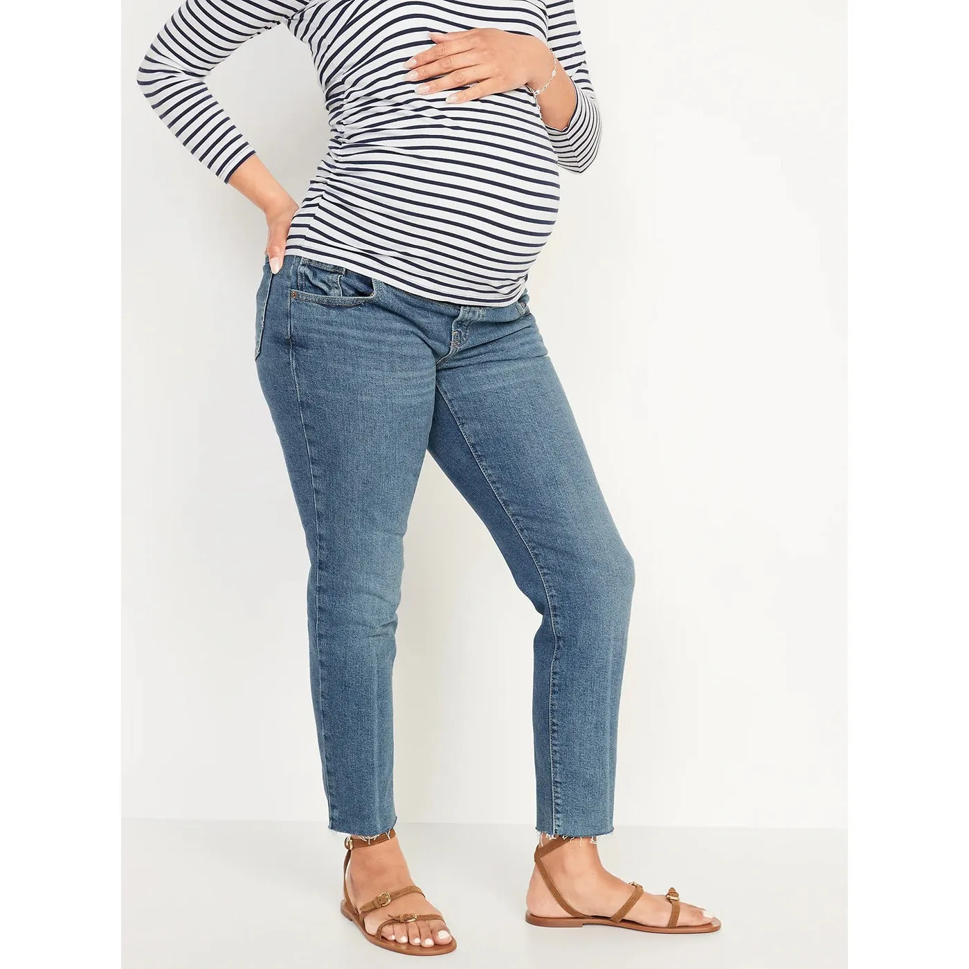 ON Maternity Front Low Panel Jeans