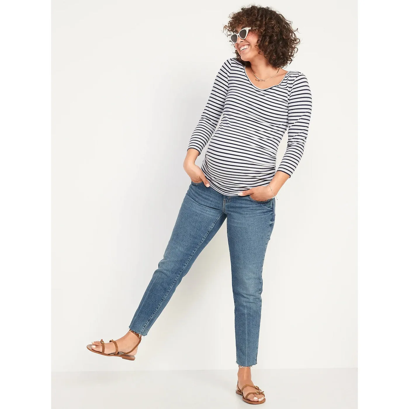 ON Maternity Front Low Panel Jeans