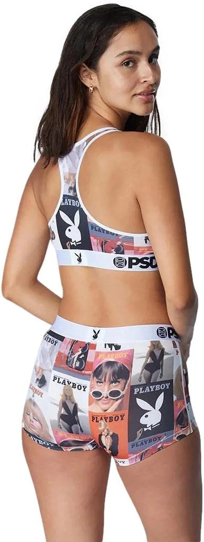 PSD Women's Playboy Covers Boy Shorts