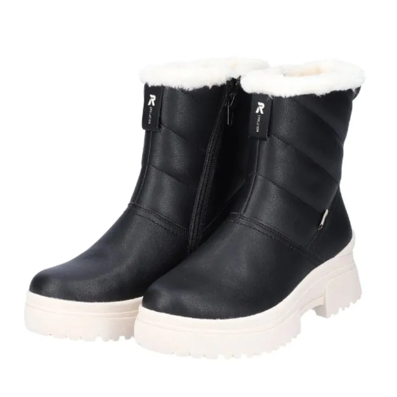 Rieker W0373-00 Women's Winter Ankle Boots