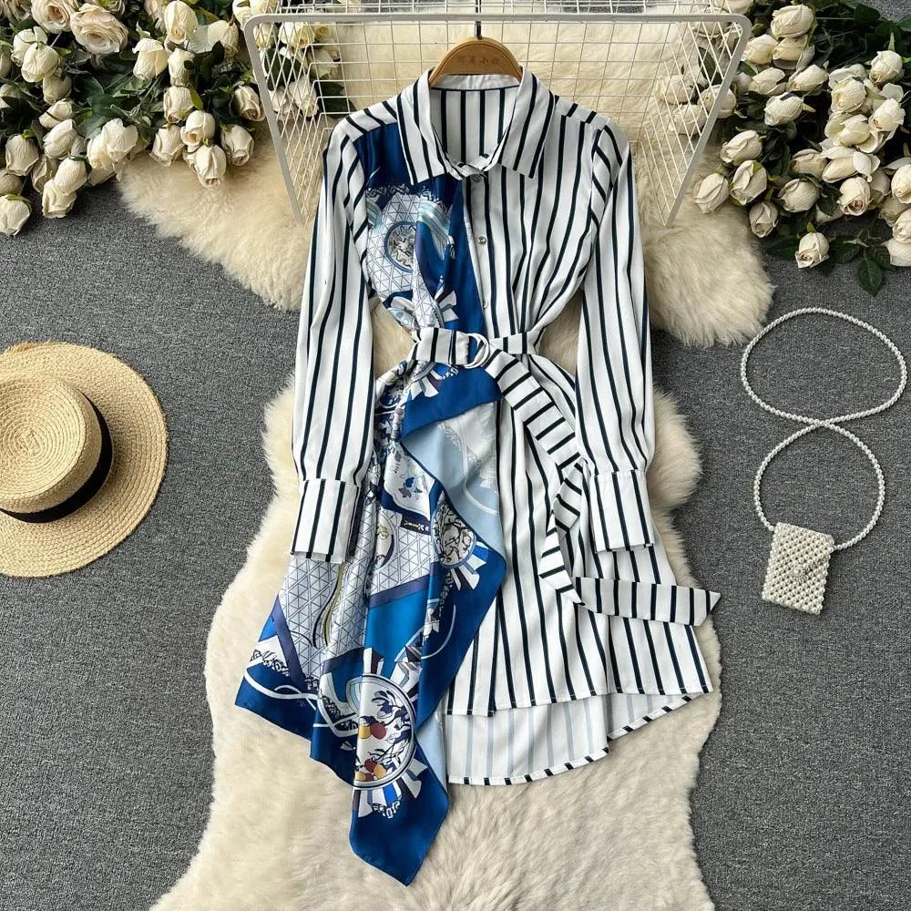 Samaika Luxe Scarf Summer Dress