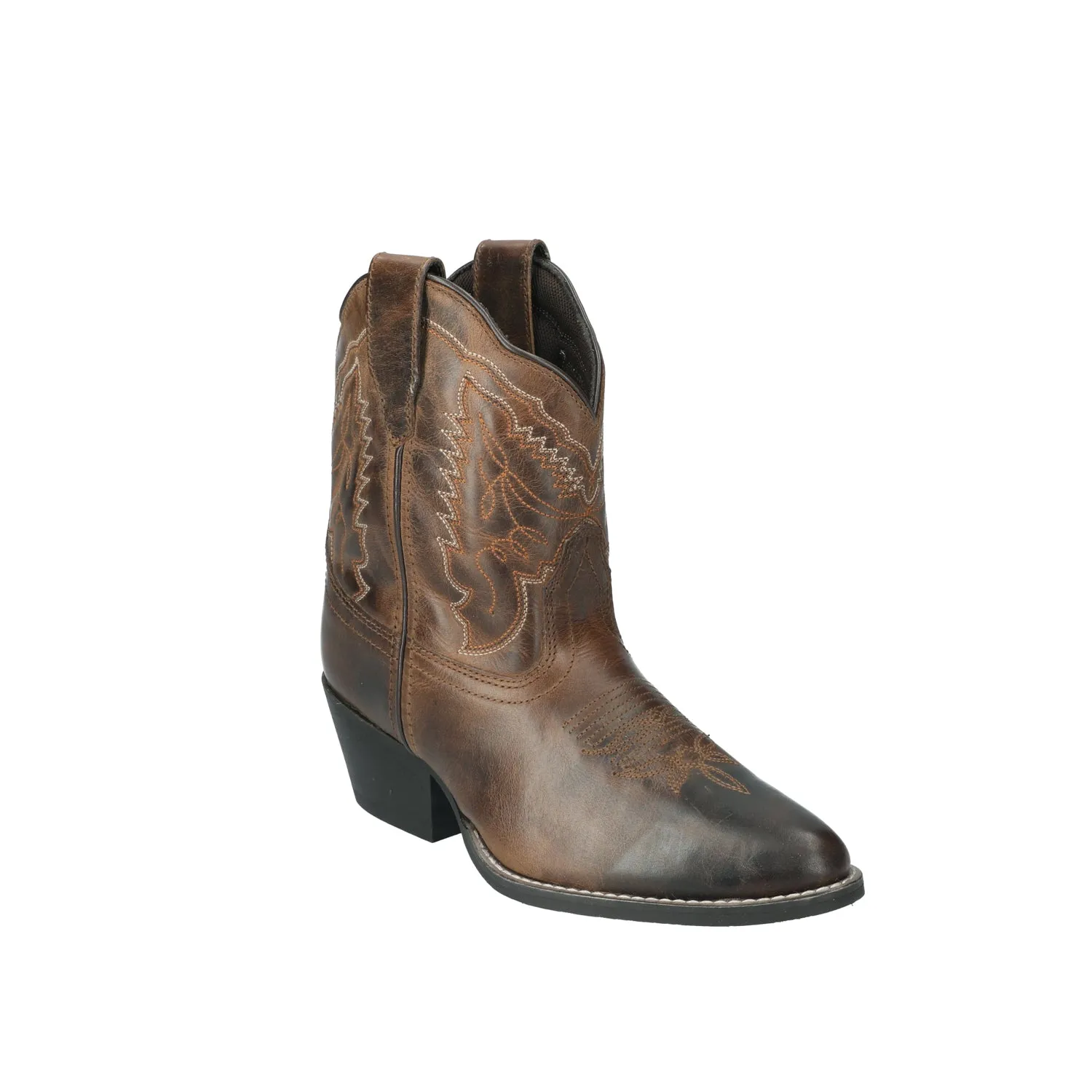 Smoky Mountain Boots Womens Daisy Brown Oil Leather Cowboy Boots