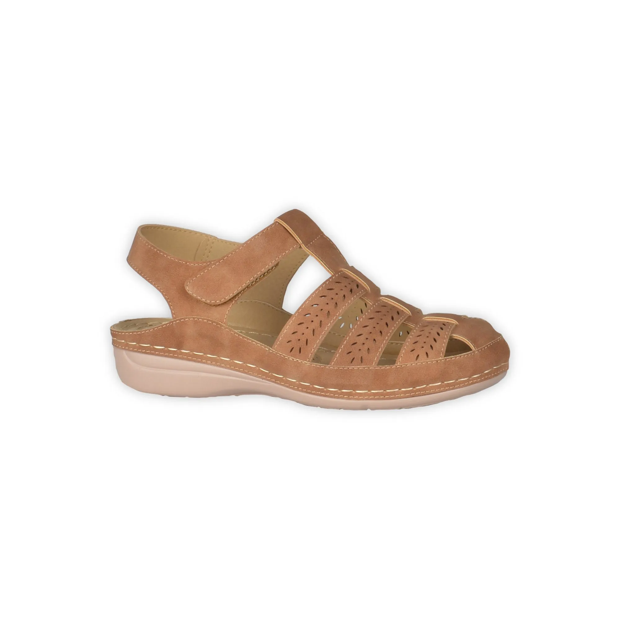 Velcro Sandals - Camel