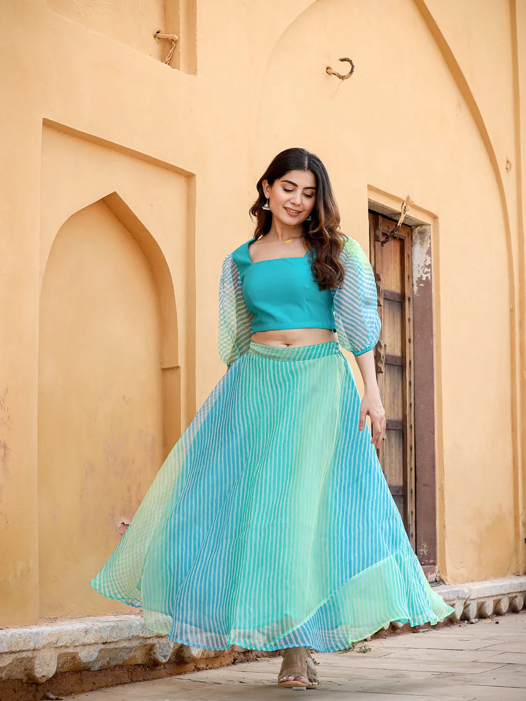 Women Blue Modal Co-Ord Set