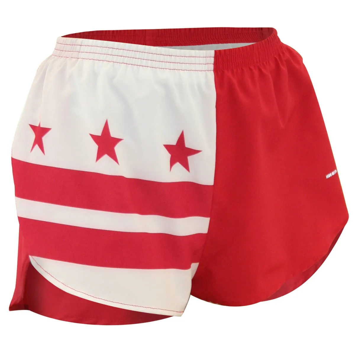 Women's 1" Elite Split Flag Shorts [N-Z] - Washington DC