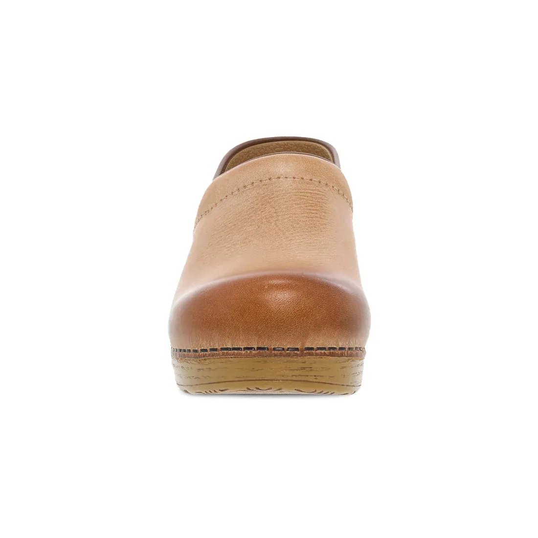 Women's Dansko Wide Pro Color: Honey Distressed Clog