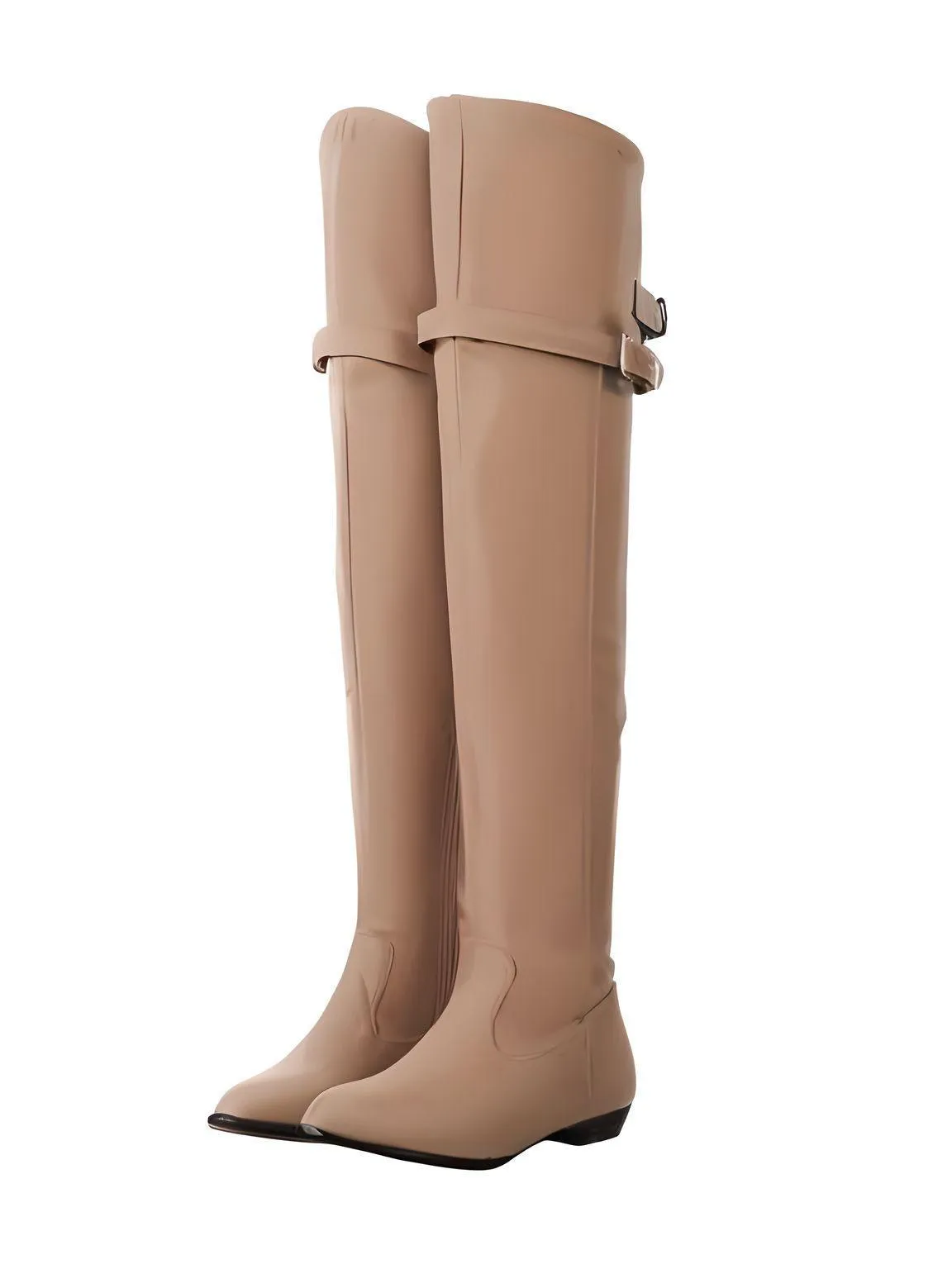 Women's Flat Heel Over The Knee Boots