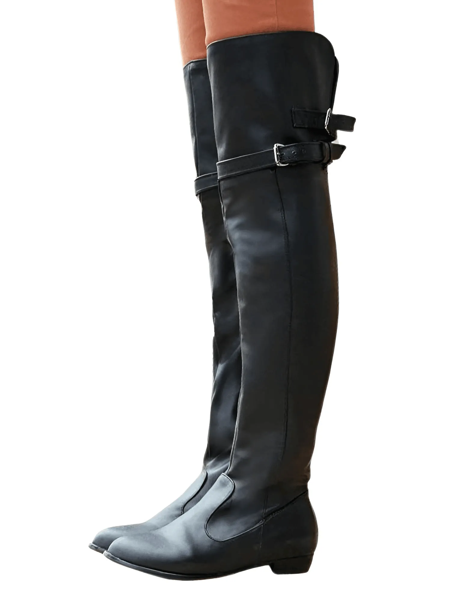 Women's Flat Heel Over The Knee Boots