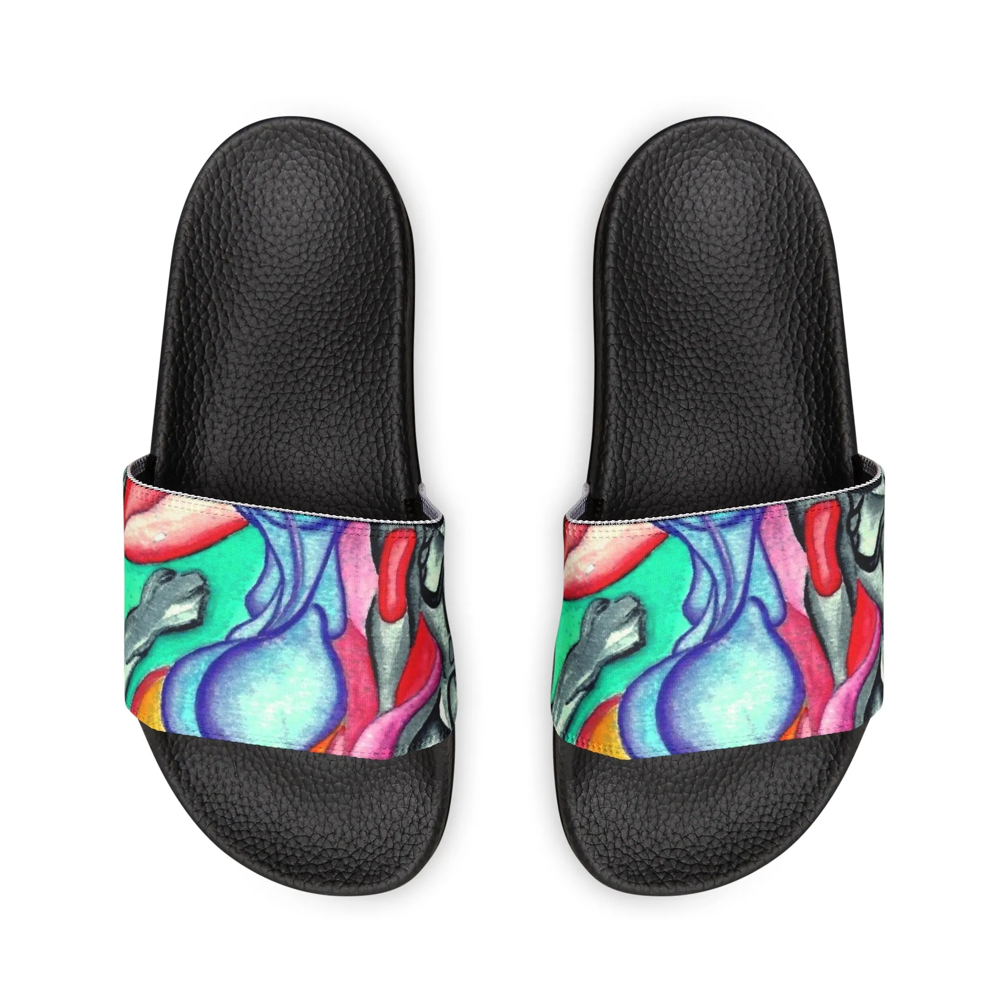 Women's PU Slide Sandals