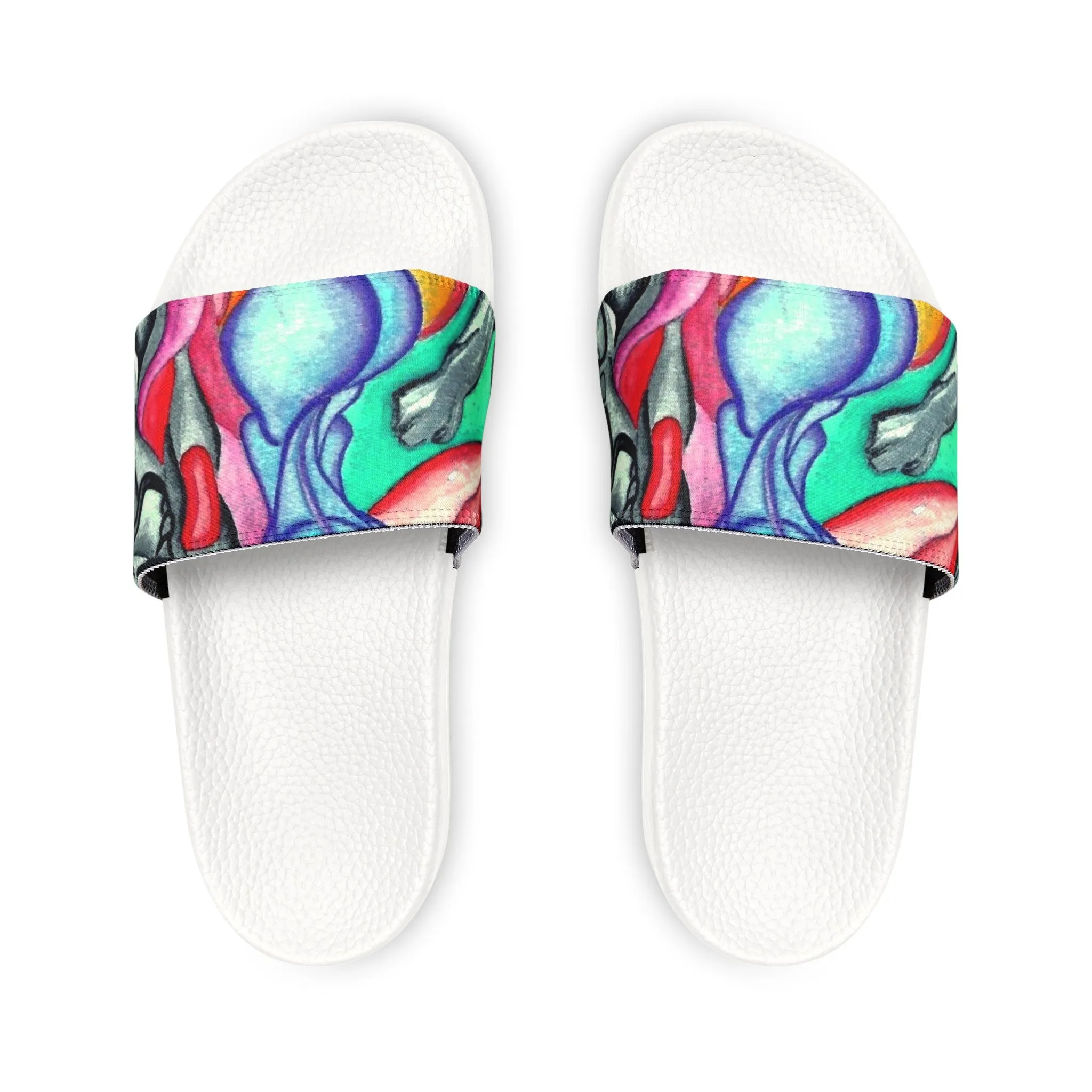 Women's PU Slide Sandals